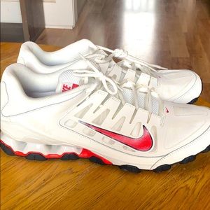 Men’s Nike Reax White with Red